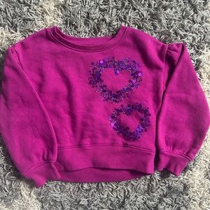 Kids Purple Heart Sweatshirt